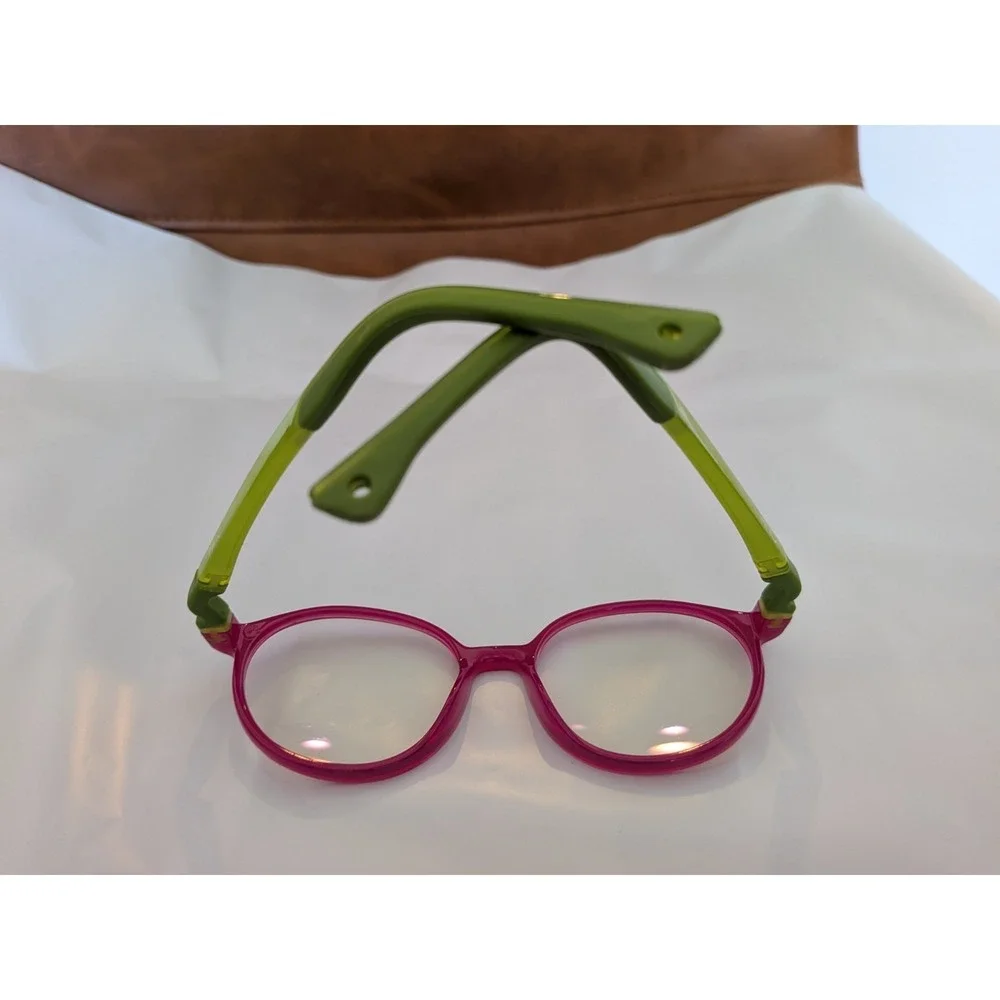Nano Vista Flicker Raspberry Round Nao3180346 Eyeglasses Frames 46-14-132